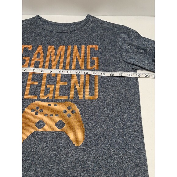 Place Sport T Shirt Gaming Legend Console Orange Gray Graphic Print Sz XXL 16 - Picture 5 of 9